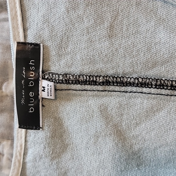 Blue Blush, Mini, Jeans Dress, Medium - Picture 5 of 6